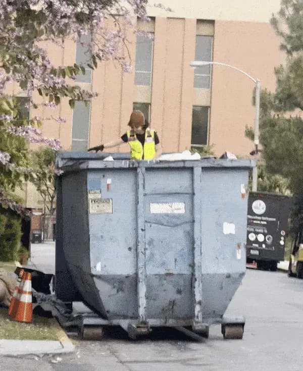 Dumpster diving