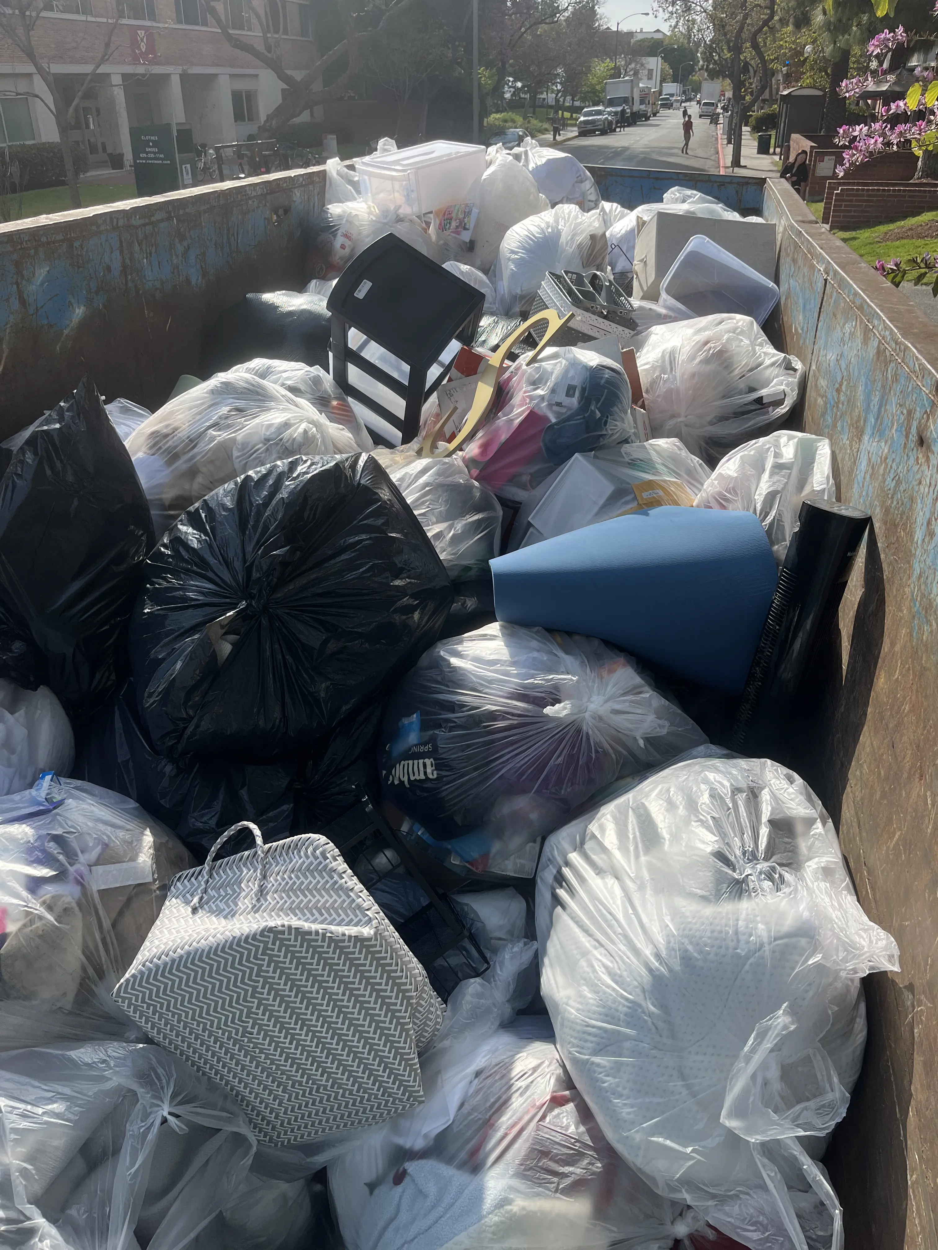 Landfill waste